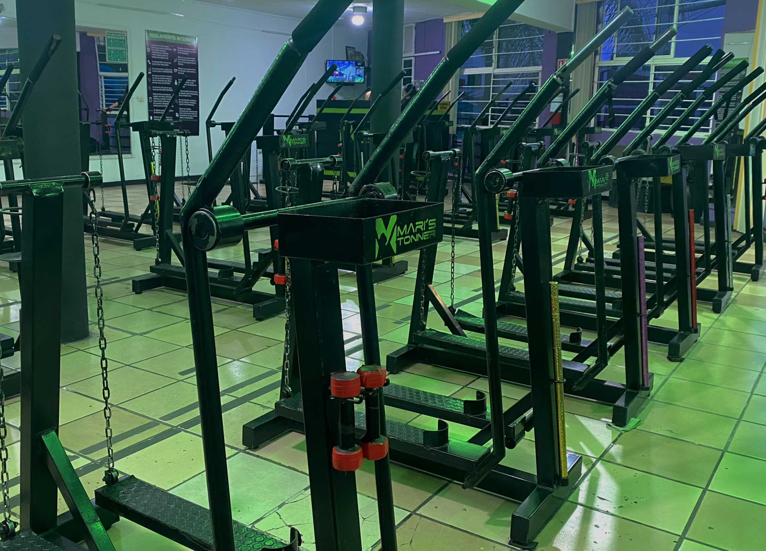 maquinas air tonner mancuernas