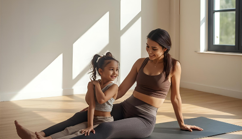 mujer y su hija juntas